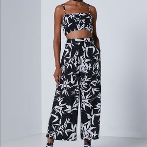 Obey Kaia Cropped Tank (Black Multi)